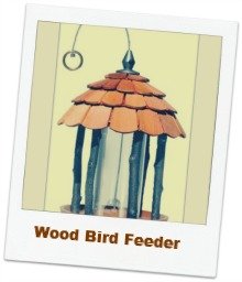 popular wood bird feeder